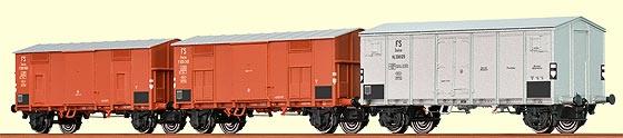 Set of 3 Box cars<br /><a href='images/pictures/Brawa/48550.jpg' target='_blank'>Full size image</a>